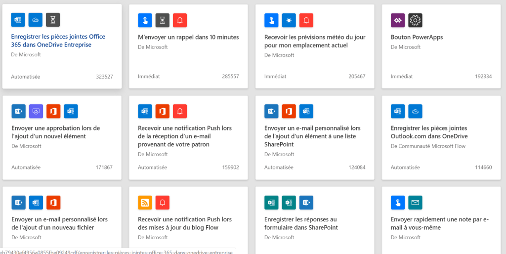 Power Automate exemples