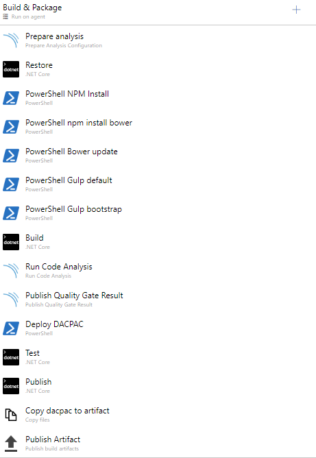 Un process de build sur Azure DevOps