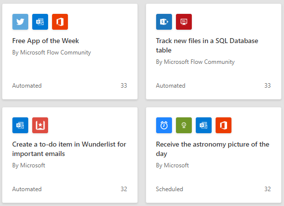 Exemples App Automate 2